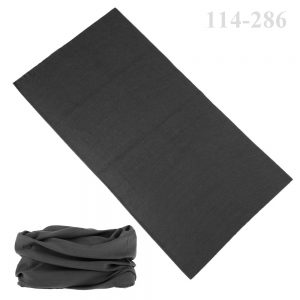 114286GEORGEDARKGREY-Solid-Headband-Fashion-Coverwrap-Seamless-Tubular-Soft-Multi-Functional-Bandana-Tube-Ring-Cap-Hat-Scarf